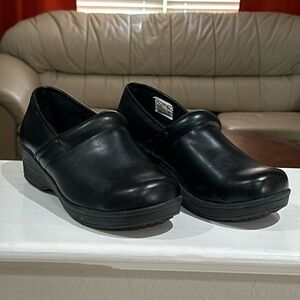 Safe Step Women’s Comfort Wedge Mule Work Shoe Size 8.5 Black